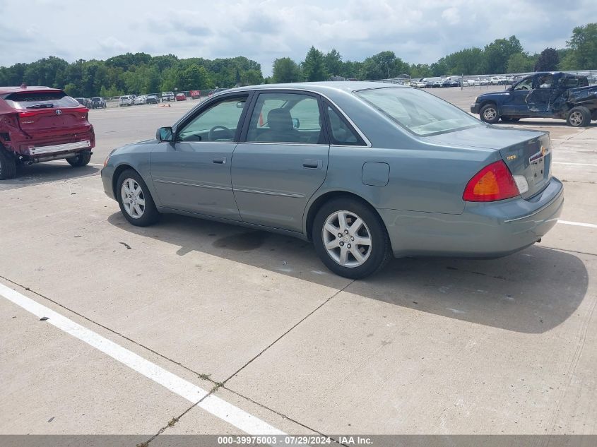 4T1BF28B01U150303 | 2001 TOYOTA AVALON