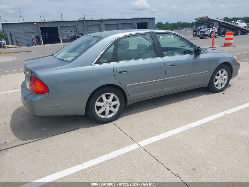 4T1BF28B01U150303 | 2001 TOYOTA AVALON