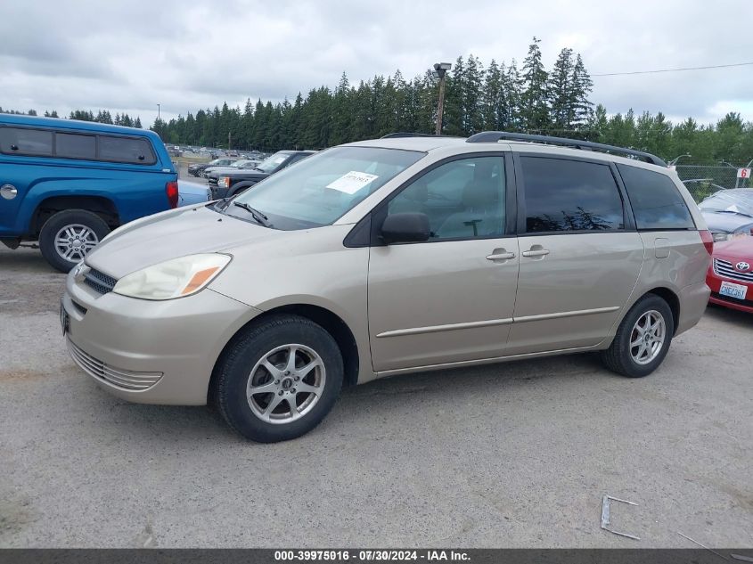 2005 Toyota Sienna Ce VIN: 5TDZA23C95S294556 Lot: 39975016