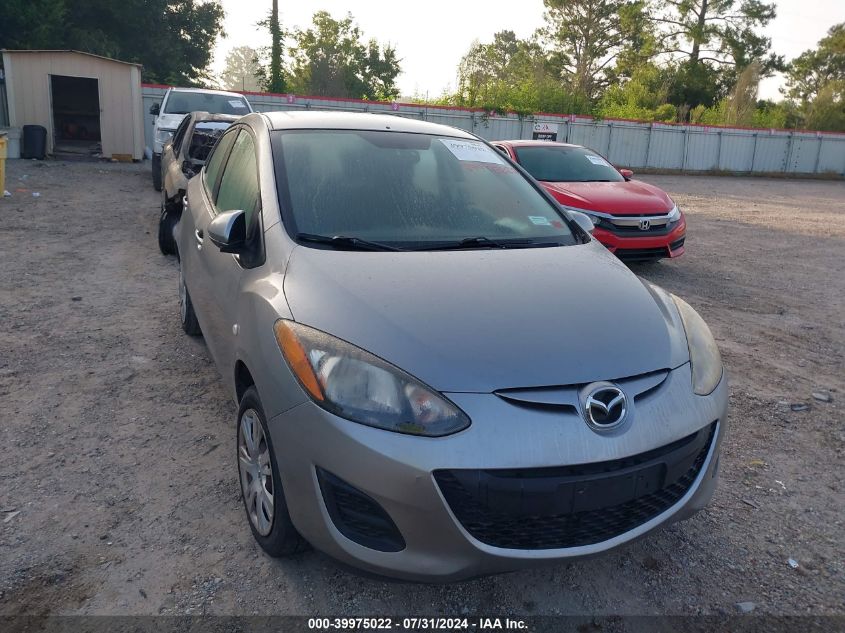 2011 Mazda Mazda2 VIN: JM1DE1HZXB0129040 Lot: 39975022