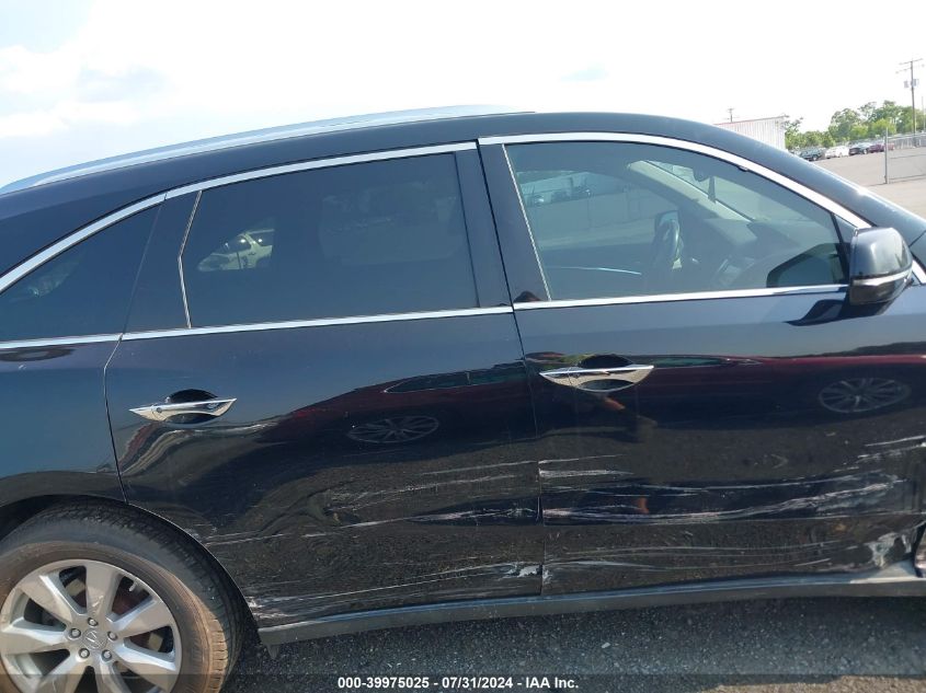 2014 Acura Mdx Advance Pkg W/Entertainment Pkg VIN: 5FRYD4H85EB030482 Lot: 39975025