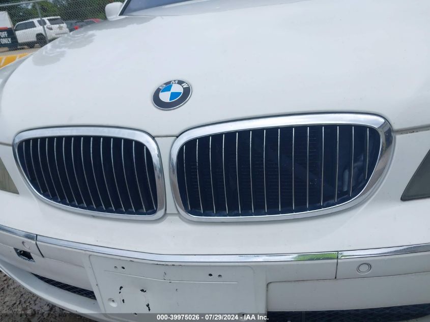 2008 BMW 750Li VIN: WBAHN83548DT79192 Lot: 39975026