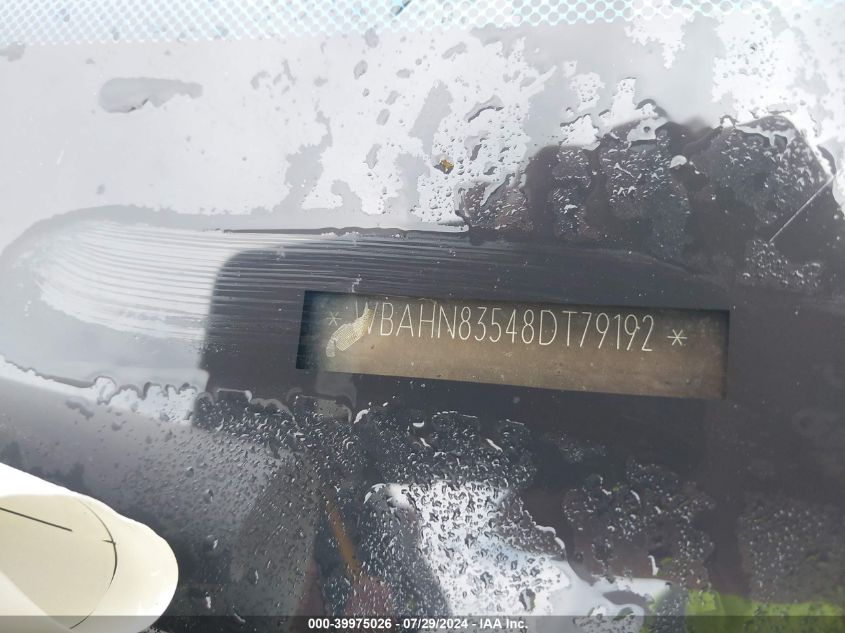 2008 BMW 750Li VIN: WBAHN83548DT79192 Lot: 39975026