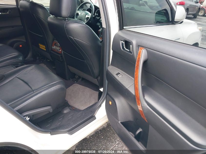 2012 Toyota Highlander Limited V6 VIN: 5TDYK3EH7CS088737 Lot: 39975038