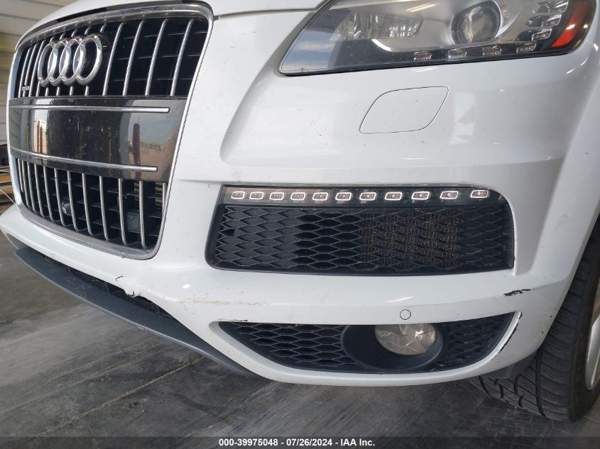 2013 Audi Q7 3.0T S Line Prestige VIN: WA1DGAFE0DD007089 Lot: 39975048