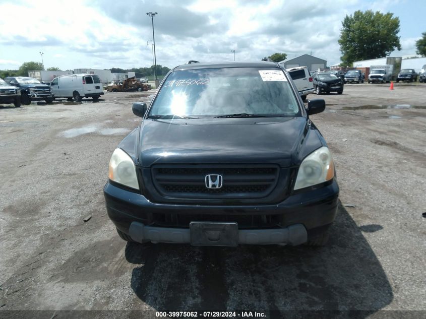 2004 Honda Pilot Ex-L VIN: 2HKYF185X48519976 Lot: 39975062
