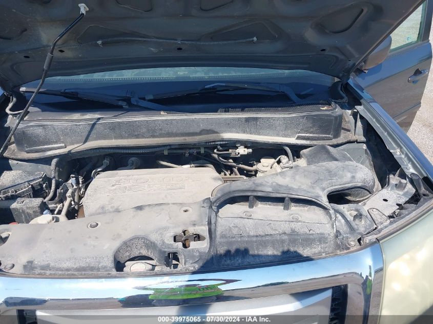 2011 Honda Pilot Ex-L VIN: 5FNYF4H53BB009899 Lot: 39975065