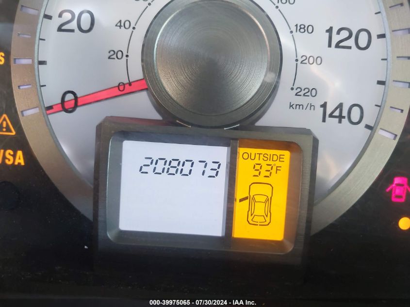 2011 Honda Pilot Ex-L VIN: 5FNYF4H53BB009899 Lot: 39975065