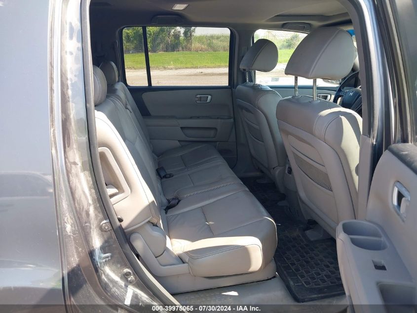 2011 Honda Pilot Ex-L VIN: 5FNYF4H53BB009899 Lot: 39975065