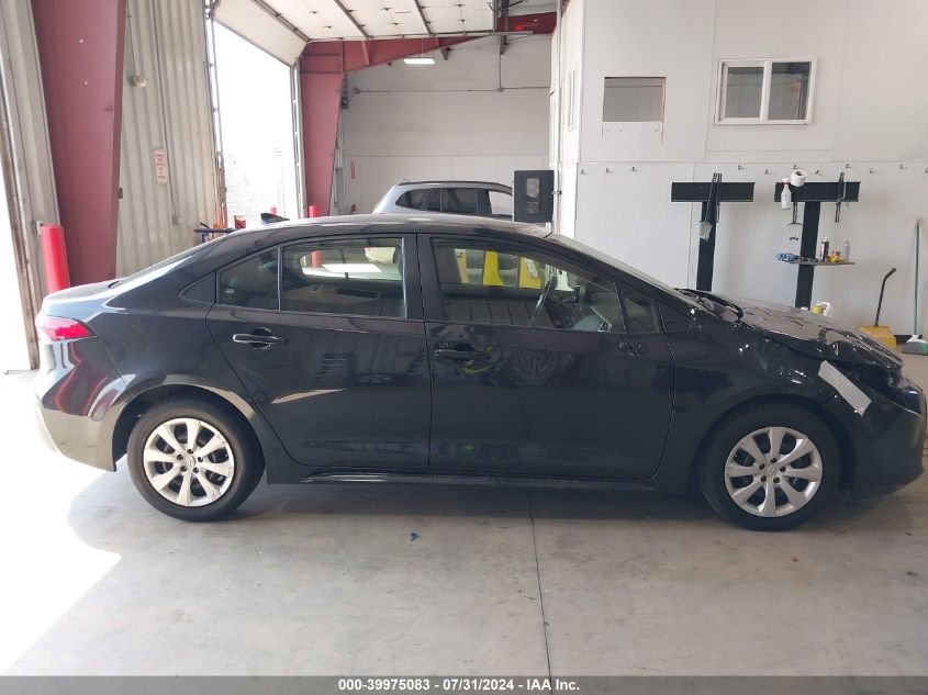 2022 Toyota Corolla Le VIN: JTDEPMAE7NJ220482 Lot: 39975083