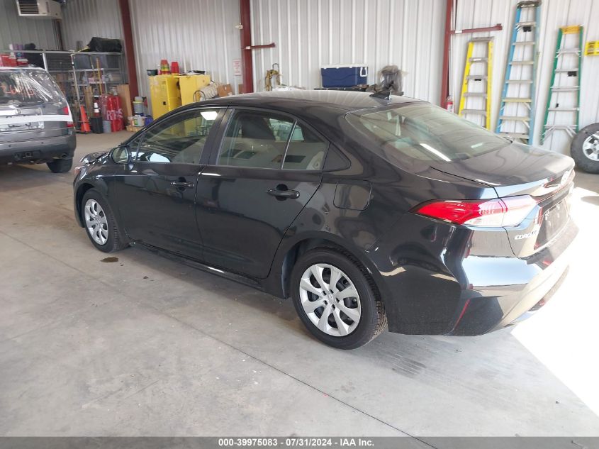 2022 Toyota Corolla Le VIN: JTDEPMAE7NJ220482 Lot: 39975083