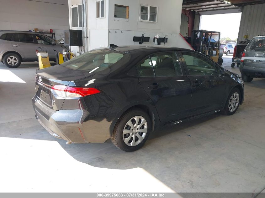 2022 Toyota Corolla Le VIN: JTDEPMAE7NJ220482 Lot: 39975083