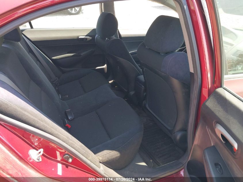 2009 Honda Civic Lx-S VIN: 2HGFA16689H346672 Lot: 39975114