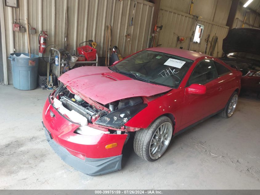 2000 Toyota Celica Gt VIN: JTDDR32T2Y0020312 Lot: 39975159