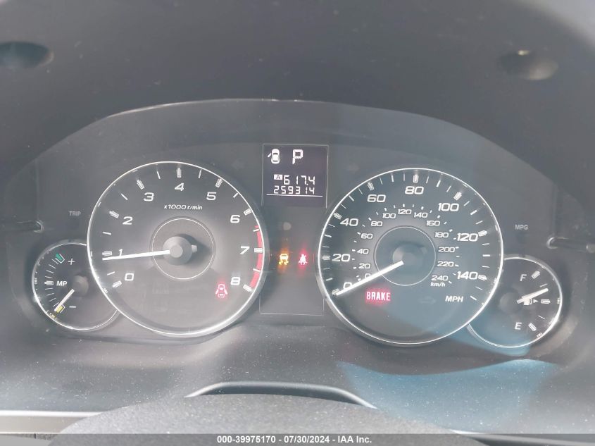 2011 Subaru Outback 2.5I Premium VIN: 4S4BRCCC1B3391775 Lot: 39975170