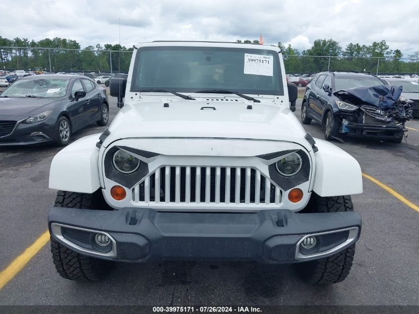 2012 Jeep Wrangler Unlimited Sahara VIN: 1C4BJWEG7CL153654 Lot: 39975171