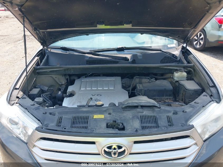 2012 Toyota Highlander Se V6 VIN: 5TDBK3EH2CS150860 Lot: 39975221