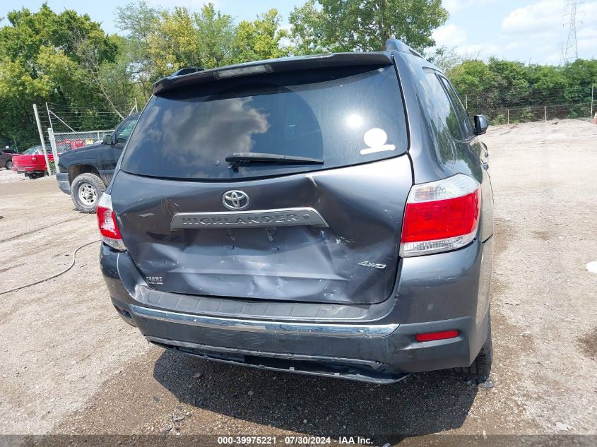 2012 Toyota Highlander Se V6 VIN: 5TDBK3EH2CS150860 Lot: 39975221