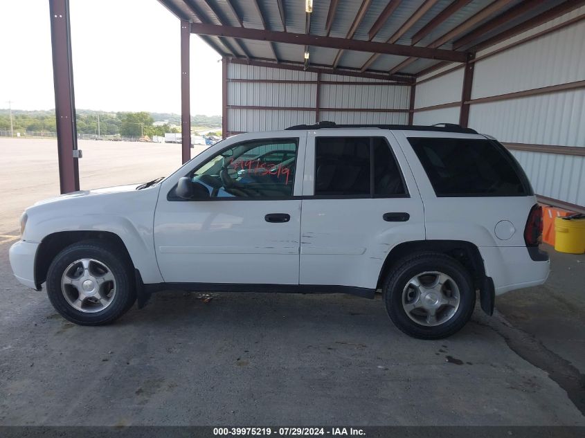 2008 Chevrolet Trailblazer Fleet VIN: 1GNDT13S282228598 Lot: 39975219