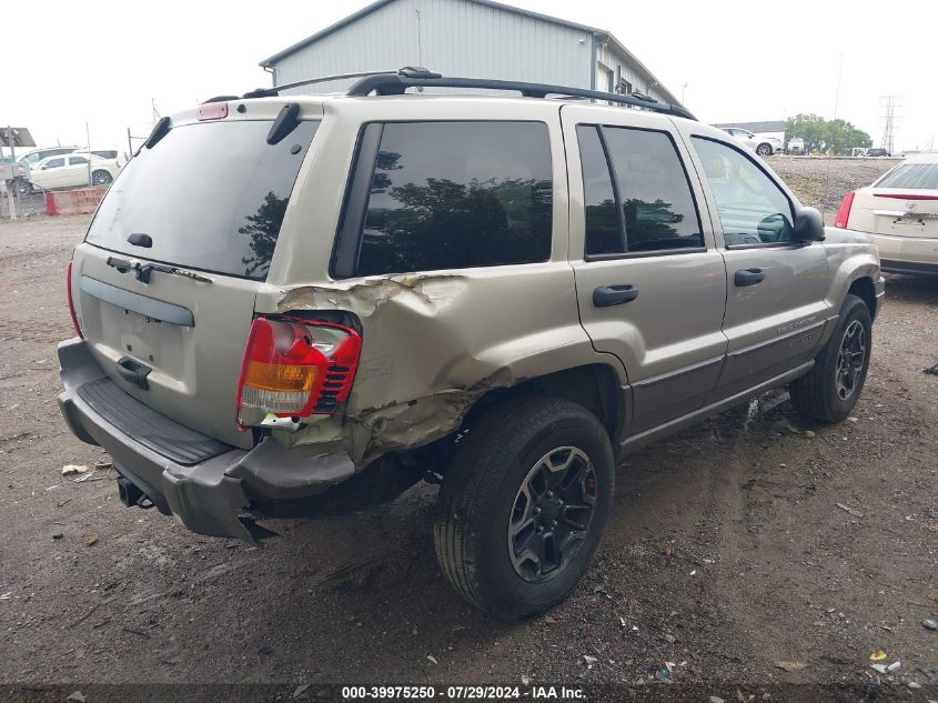 2004 Jeep Grand Cherokee Laredo/Columbia/Freedom VIN: 1J4GW48S44C166398 Lot: 39975250