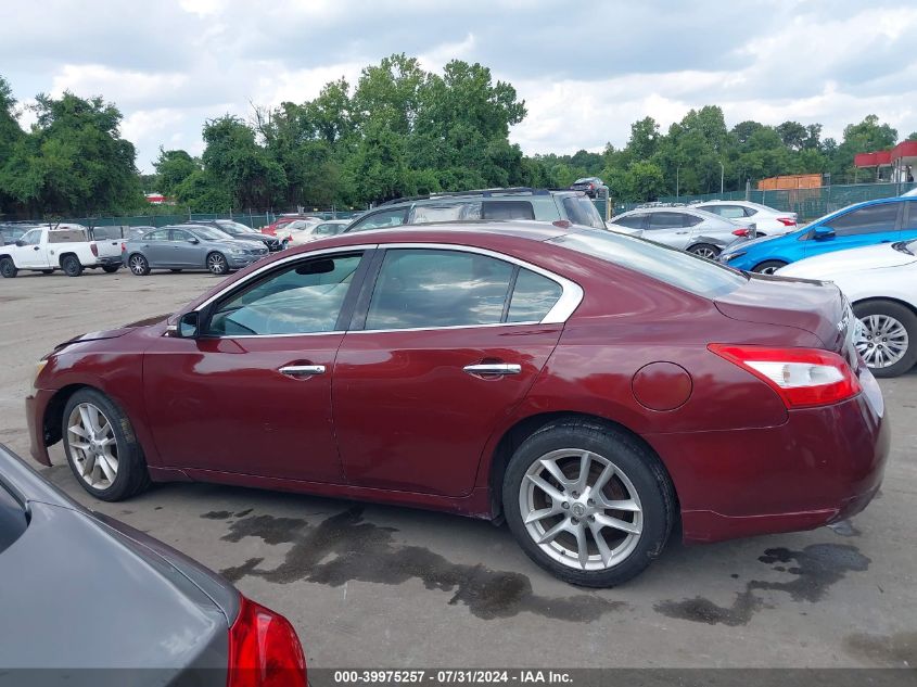 2010 Nissan Maxima 3.5 Sv VIN: 1N4AA5AP6AC844107 Lot: 39975257