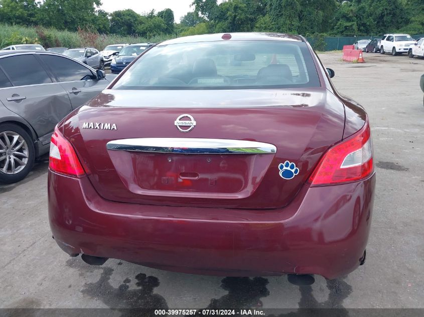 2010 Nissan Maxima 3.5 Sv VIN: 1N4AA5AP6AC844107 Lot: 39975257
