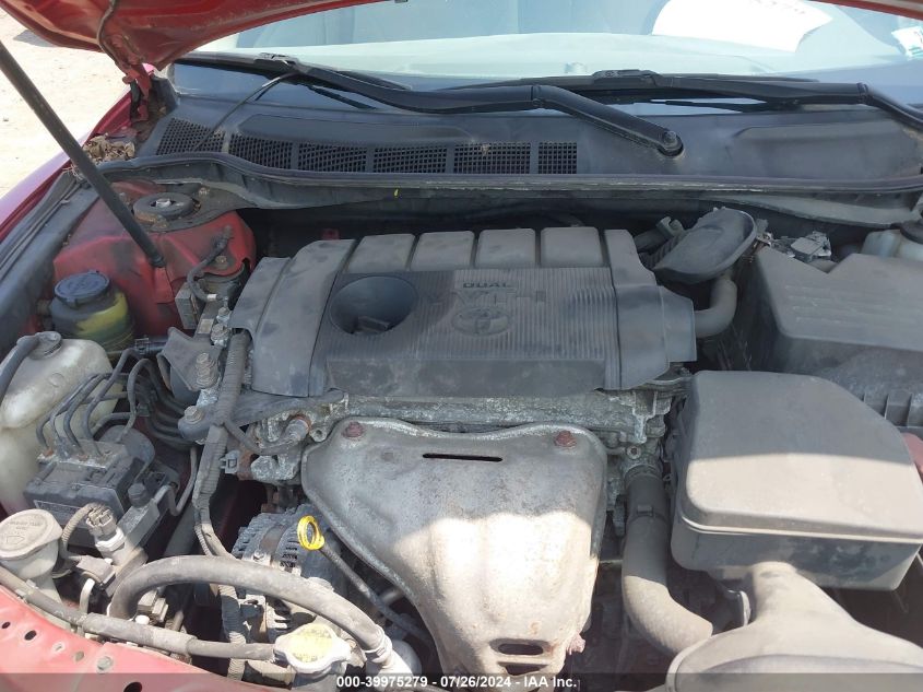 2010 Toyota Camry Le VIN: 4T1BF3EKXAU580110 Lot: 39975279