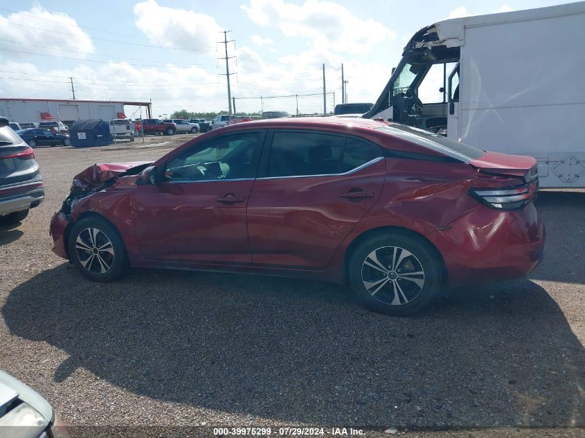 2023 Nissan Sentra Sv VIN: 3N1AB8CV4PY280111 Lot: 39975299