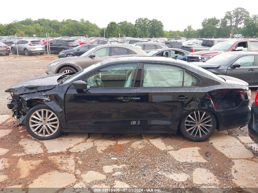 2016 Volkswagen Jetta 1.8T Sport VIN: 3VWD17AJ0GM391413 Lot: 39975305