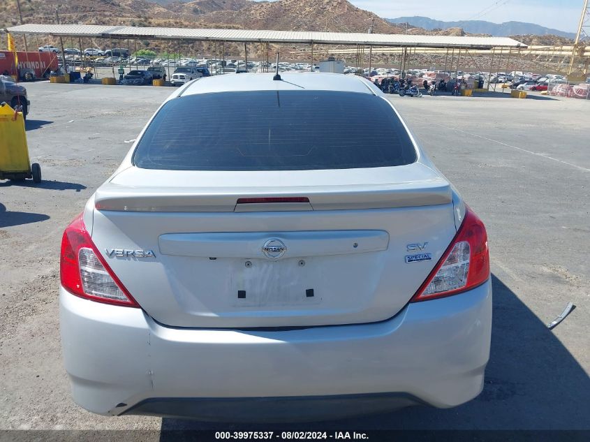 2018 Nissan Versa 1.6 Sv VIN: 3N1CN7AP1JL878708 Lot: 39975337