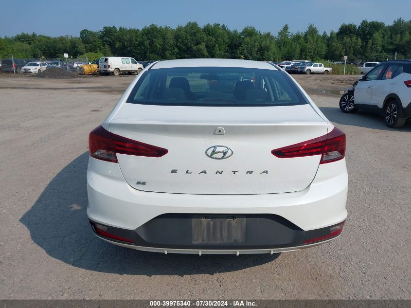 2019 Hyundai Elantra Se VIN: 5NPD74LFXKH463242 Lot: 39975340