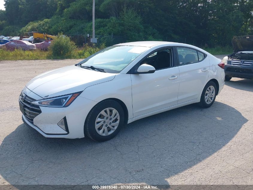 2019 Hyundai Elantra Se VIN: 5NPD74LFXKH463242 Lot: 39975340