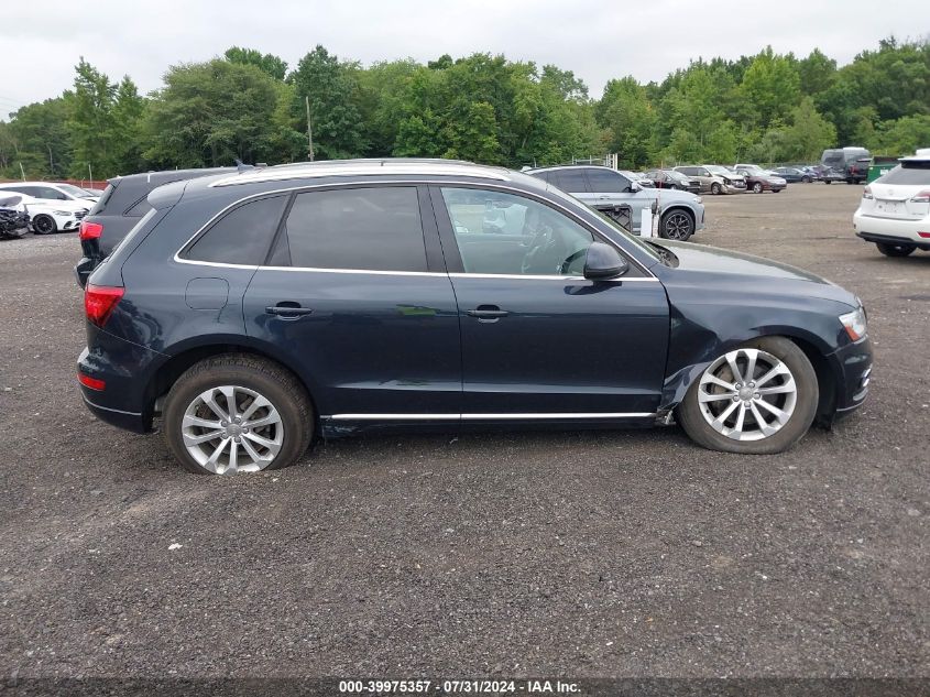 2014 Audi Q5 2.0T Premium VIN: WA1CFAFP2EA040257 Lot: 39975357