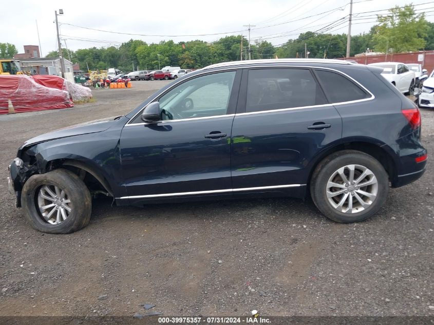 2014 Audi Q5 2.0T Premium VIN: WA1CFAFP2EA040257 Lot: 39975357