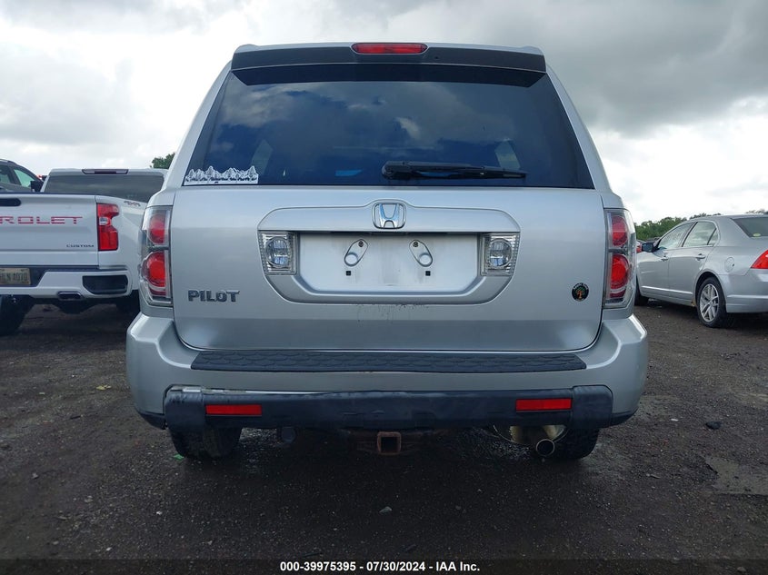 2008 Honda Pilot Ex-L VIN: 5FNYF28648B014213 Lot: 39975395