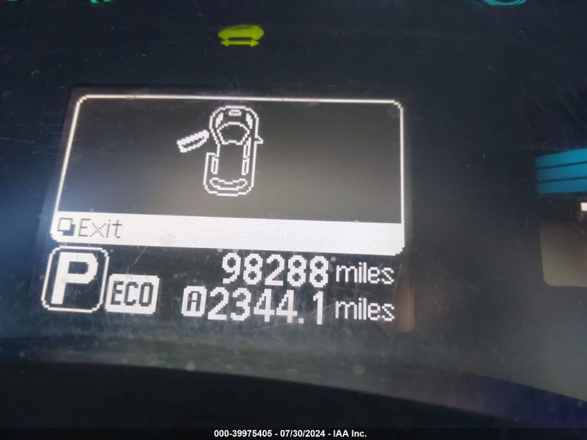 2013 Nissan Leaf S VIN: 1N4AZ0CP6DC417278 Lot: 39975405