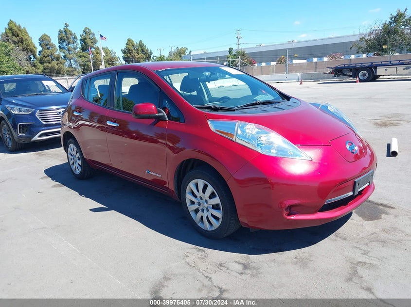 2013 Nissan Leaf S VIN: 1N4AZ0CP6DC417278 Lot: 39975405