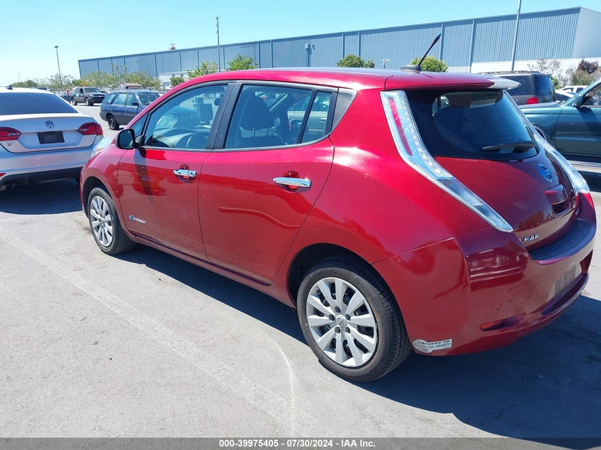 2013 Nissan Leaf S VIN: 1N4AZ0CP6DC417278 Lot: 39975405