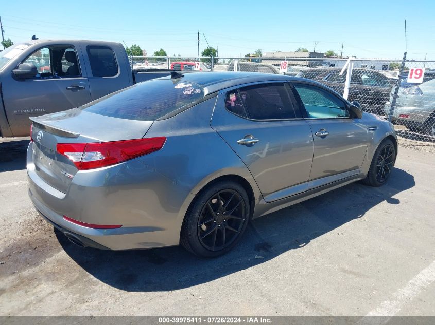 2013 Kia Optima Sx VIN: 5XXGR4A65DG239630 Lot: 39975411