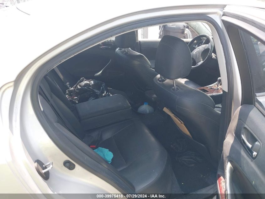 2007 Lexus Is 250 VIN: JTHCK262875009438 Lot: 39975418