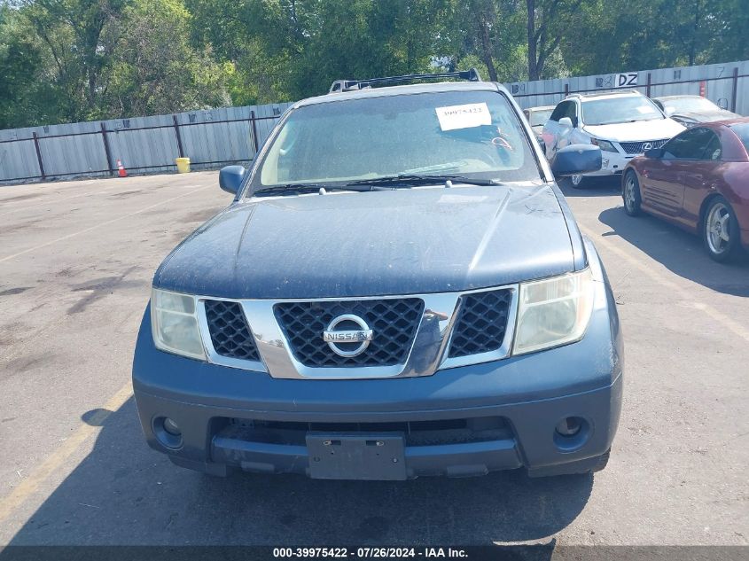 2005 Nissan Pathfinder Le VIN: 5N1AR18W45C704213 Lot: 39975422