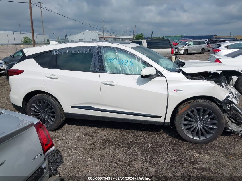 2023 Acura Rdx A-Spec Advance Package VIN: 5J8TC2H81PL018480 Lot: 39975435