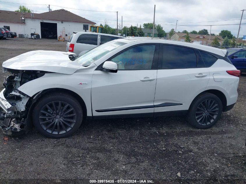 2023 Acura Rdx A-Spec Advance Package VIN: 5J8TC2H81PL018480 Lot: 39975435