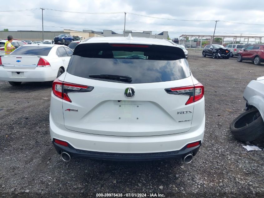 2023 Acura Rdx A-Spec Advance Package VIN: 5J8TC2H81PL018480 Lot: 39975435