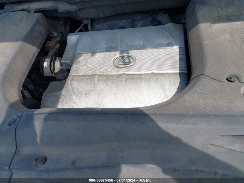 2010 Lexus Rx 350 VIN: 2T2BK1BA0AC064315 Lot: 39975456