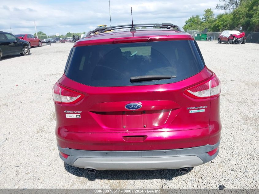 2013 Ford Escape Titanium VIN: 1FMCU0J90DUD51564 Lot: 39975517