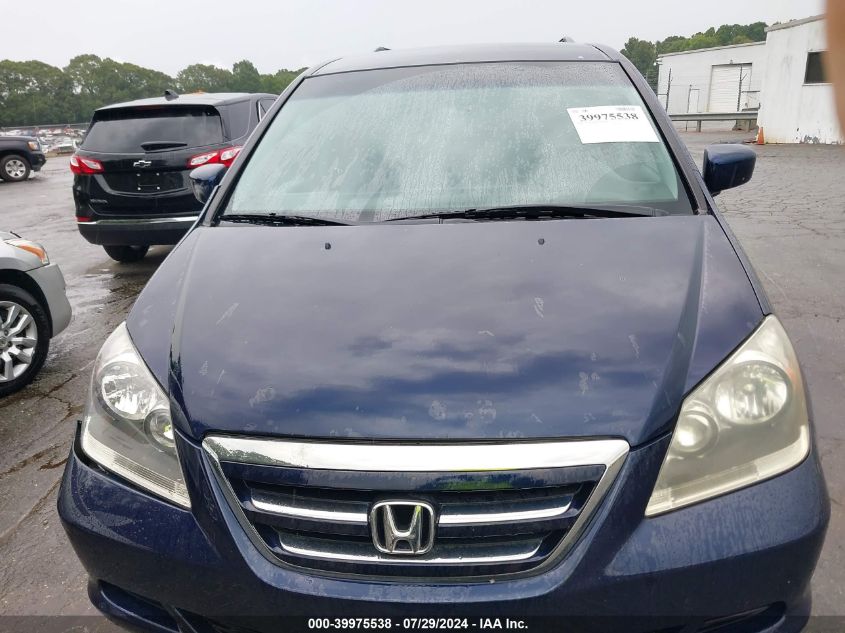 2006 Honda Odyssey Ex VIN: 5FNRL38476B106639 Lot: 39975538