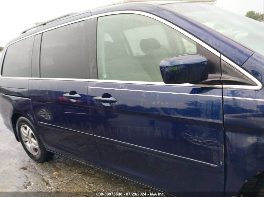 2006 Honda Odyssey Ex VIN: 5FNRL38476B106639 Lot: 39975538