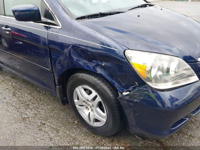 2006 Honda Odyssey Ex VIN: 5FNRL38476B106639 Lot: 39975538