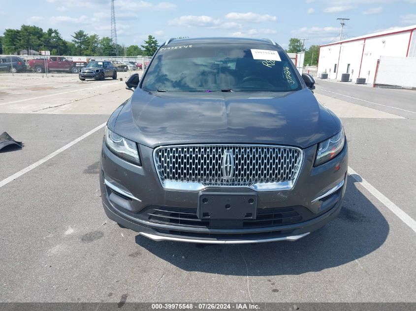 2019 Lincoln Mkc Select VIN: 5LMCJ2D97KUL11640 Lot: 39975548